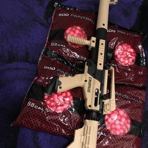 CRONUS PAINTBALL AR WITH 2000 PAINTBALLS